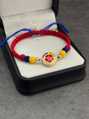 Pulsera Colombia. N de balín: #4 italiano