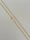 Cadena singapur 1mm 40cm exclusive