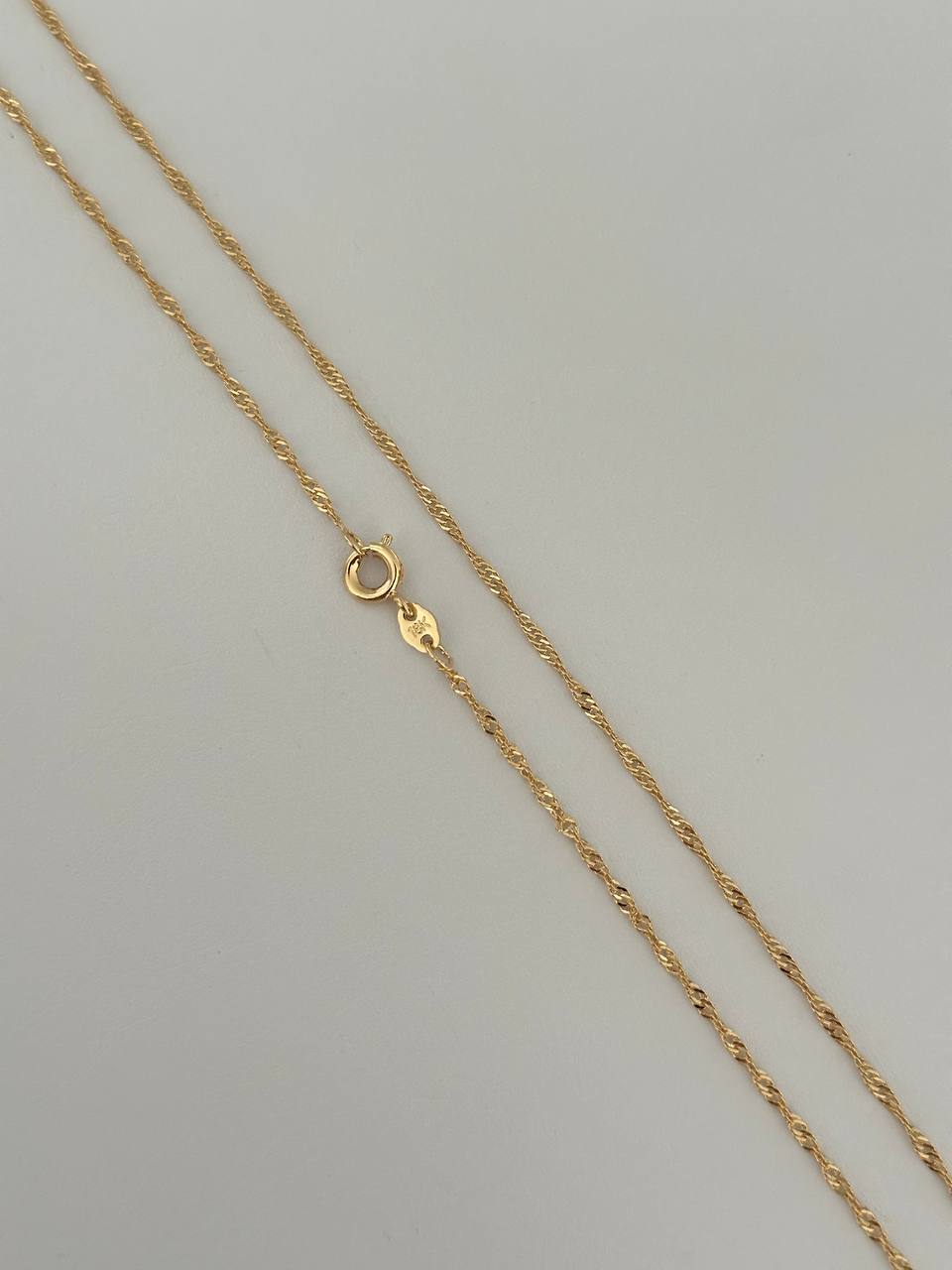 Cadena singapur 1mm 40cm exclusive
