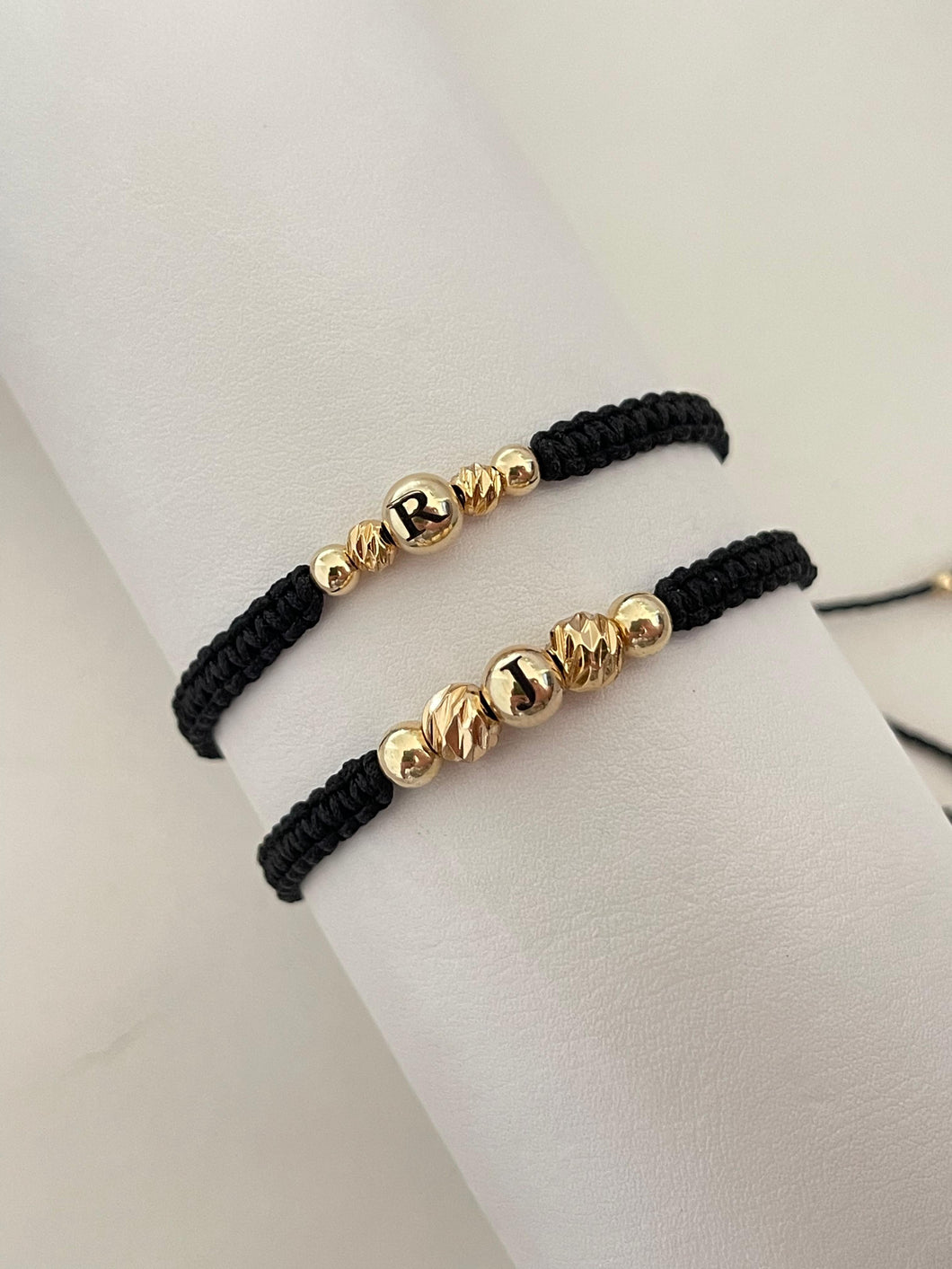 Pulseras pareja iniciales 🤩