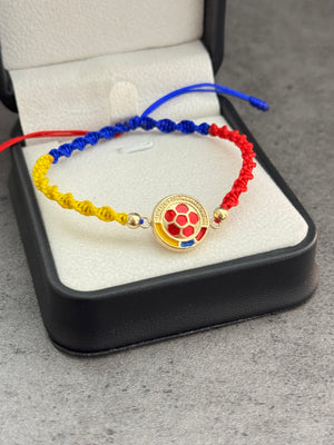 Pulsera Colombia. N de balín: #4