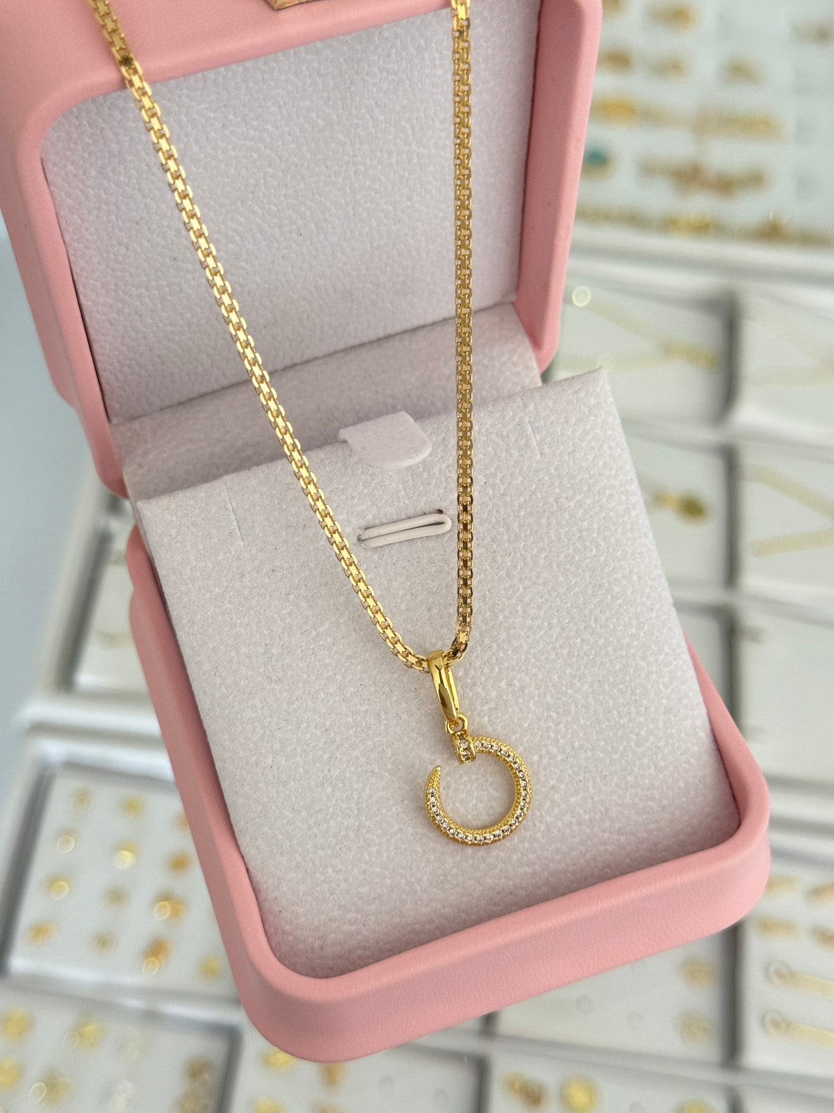 Cadena china IT 2mm 45cms + Dije ct clou
