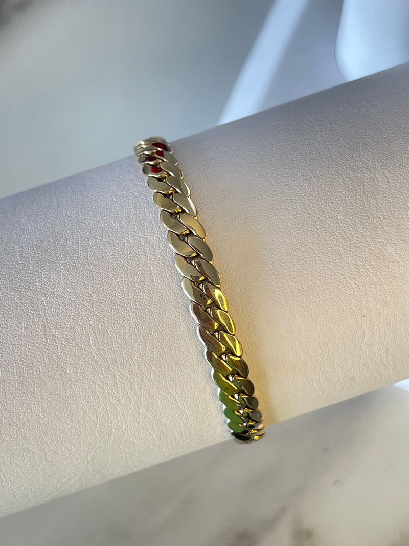 Esclava tejido serpiente 6mm alta gama