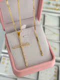 Conjunto cruz sparkle (China it 2mm)