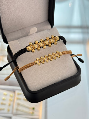Pulsera pareja diamantadas