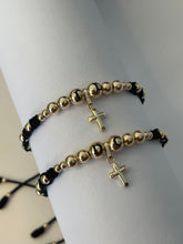 Cargar imagen en el visor de la galería, Pulsera Pareja cruz
