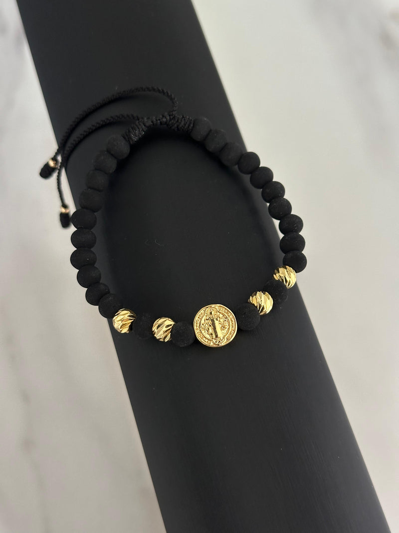 Pulsera san Benito abad (6mm BLZ)