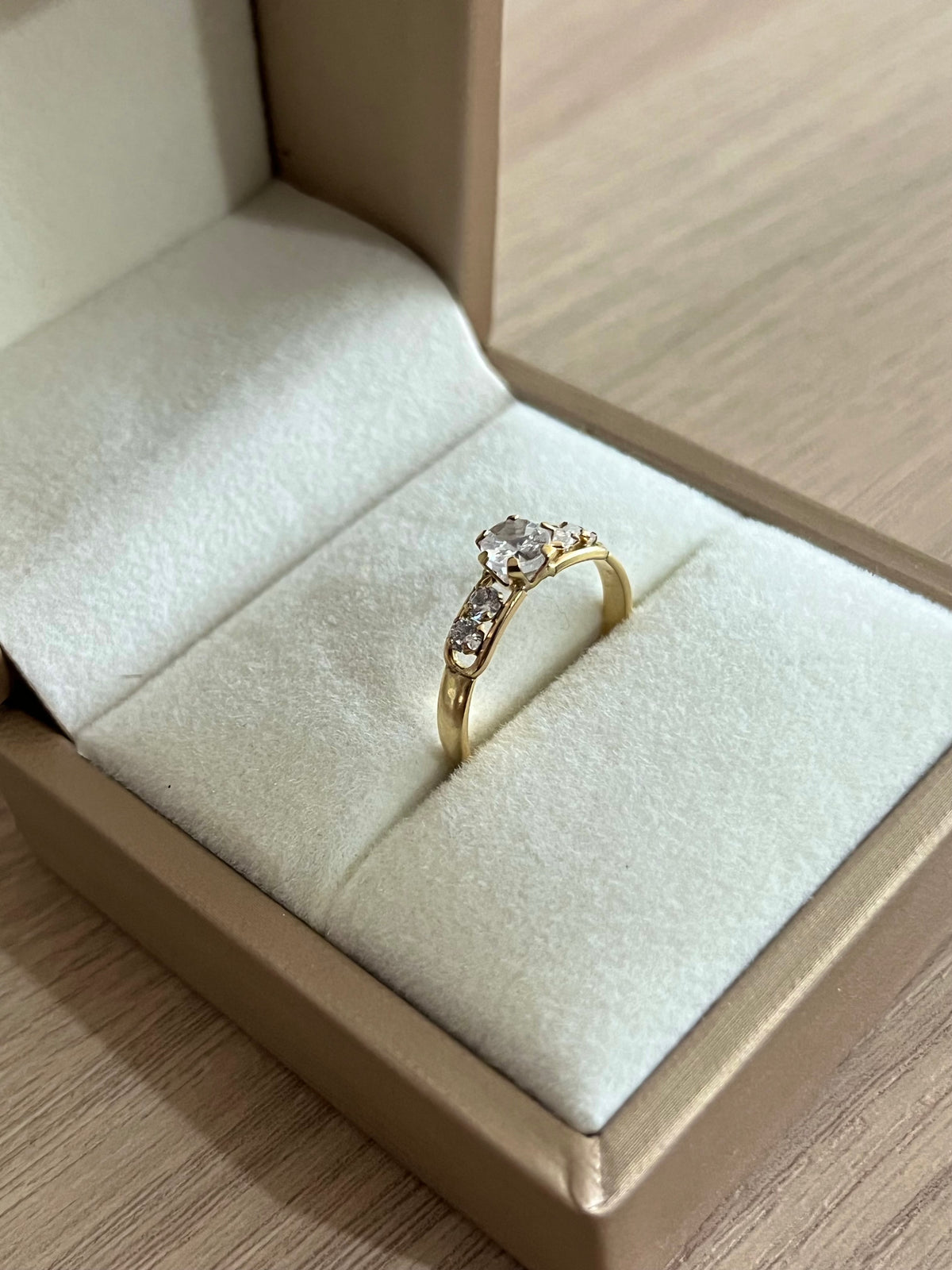 Anillo promise 5 circones