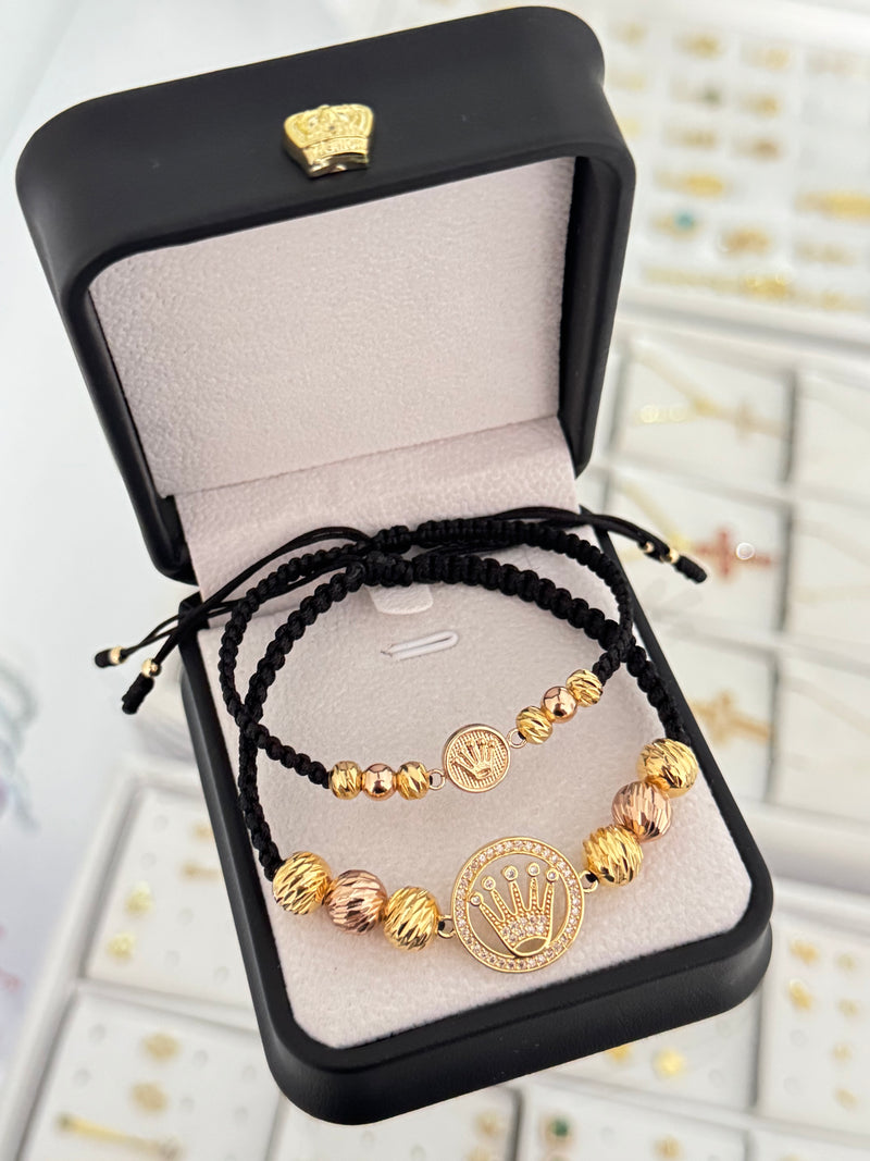Pulseras pareja rlx