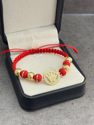 Pulsera rlx corona circones. N de balín: #8 diamantado, neopreno #8 argollado (sin punteros)