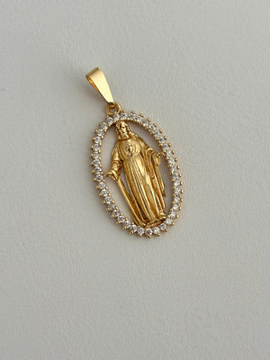 Dije Jesucristo circonias exclusive 4cms