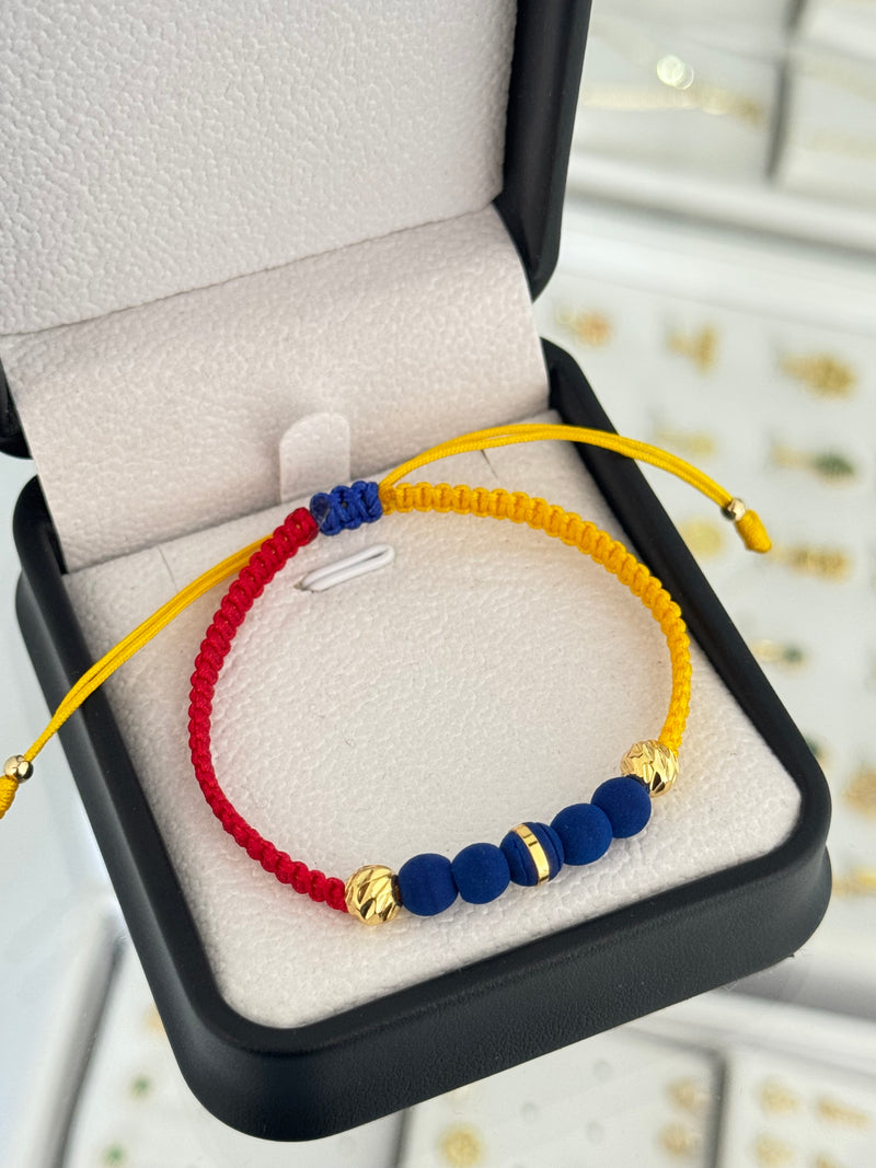 Pulsera tricolor BLZ. N de balín: #6