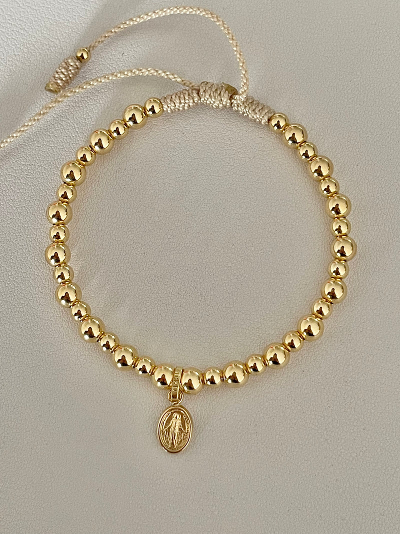 Pulsera virgen milagrosa. N° de Balin: #4, #5