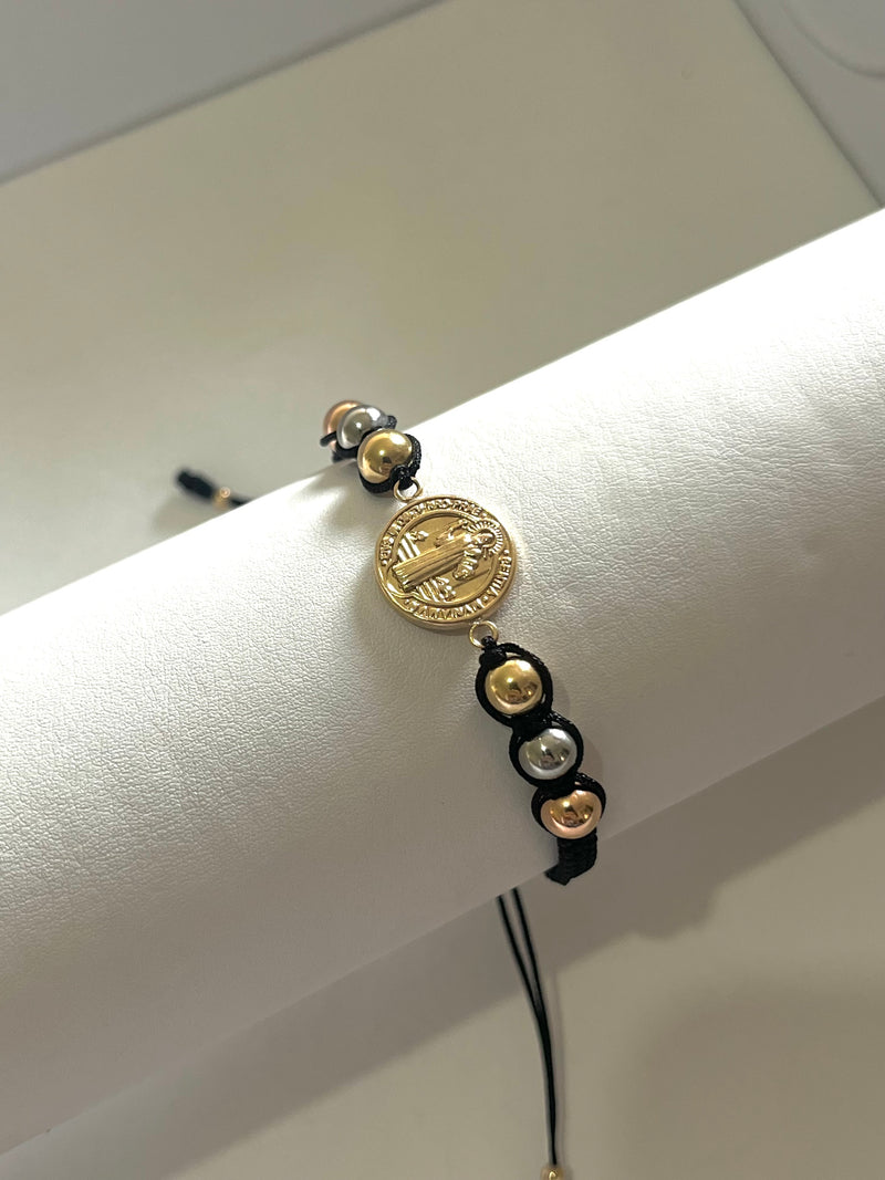 Pulsera San Benito grande (6mm)