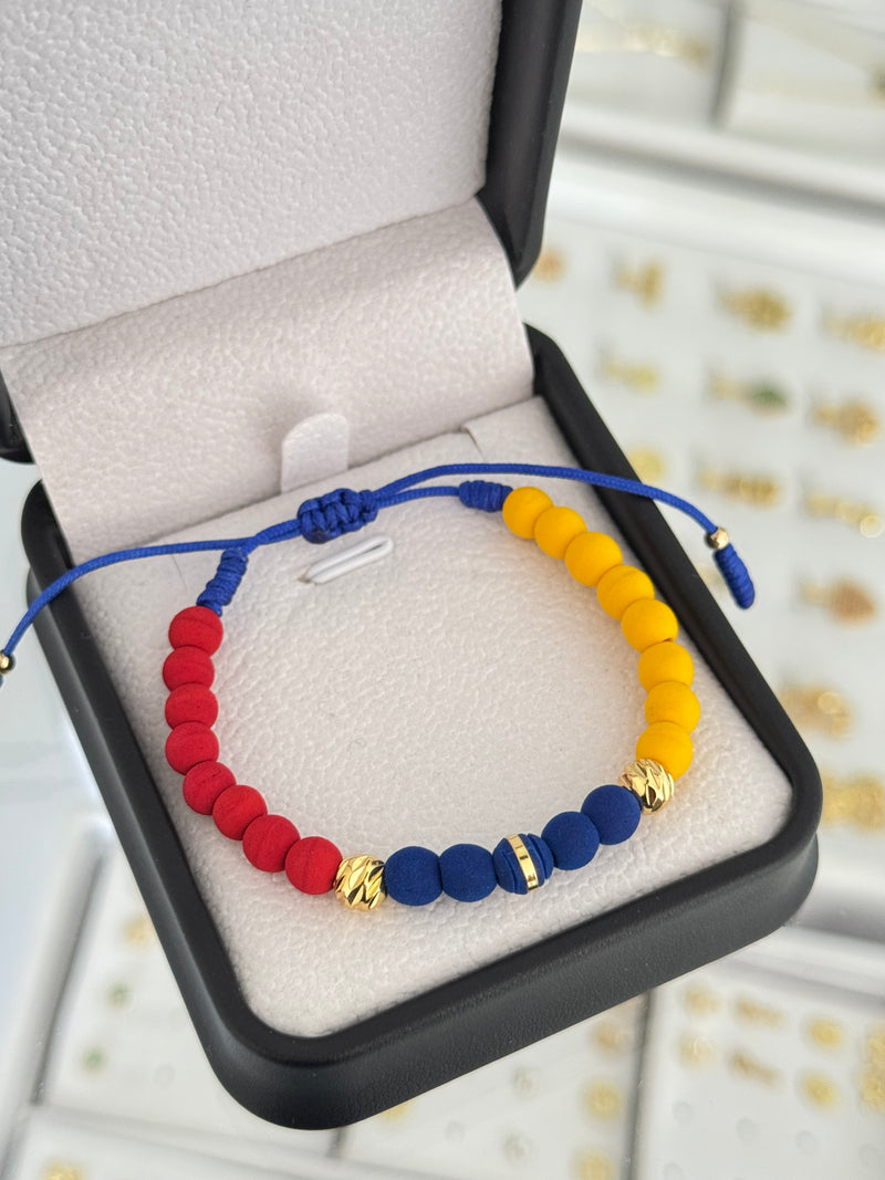 Pulsera tricolor BLZ. N de balín: #6