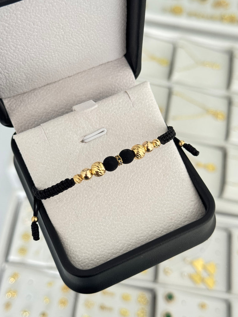 Pulsera diamantada #6, diamantado #4, liso #5