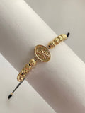 Pulsera San Miguel diamantado 6mm