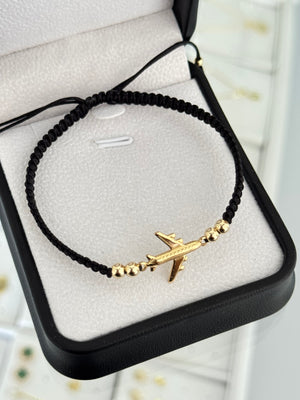 Pulsera avión. N de balín: #4