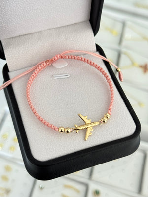 Pulsera avión. N de balín: #4