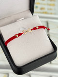 Pulsera infinito pequeño. N de balín: #4