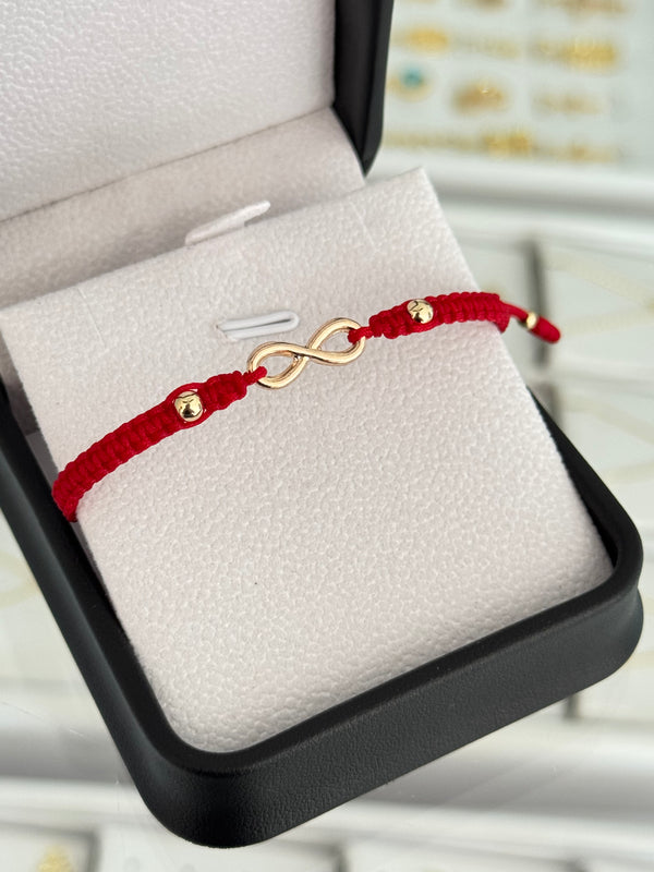 Pulsera infinito pequeño. N de balín: #4
