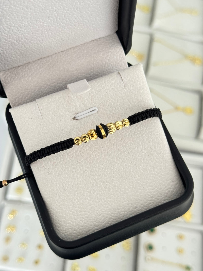 Pulsera neoargollado #6. N de balín: #4 italiano, #5 italiano.