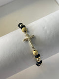 Pulsera Cruz (6mm, 5mm)