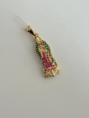 Dije Guadalupe colors exclusive 4.5cms