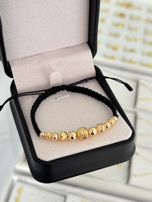 Pulsera diamantada caballero. N de balín: #4 liso, #5 diamantado, #5 liso, #6 diamantado, #6 liso, #8 diamantado.