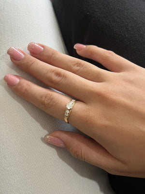 Anillo promise 5 circones