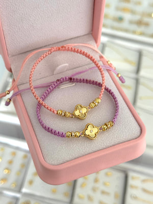Pulsera clover sol amigas. N de balín: #4 BLZ