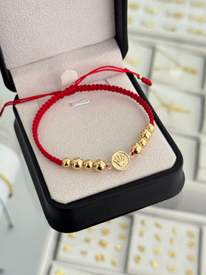 Pulsera corona rlx. N de balín: #5, #6