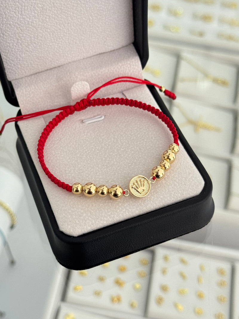 Pulsera corona rlx. N de balín: #5, #6