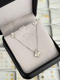 Conjunto clover 0,8mm plata
