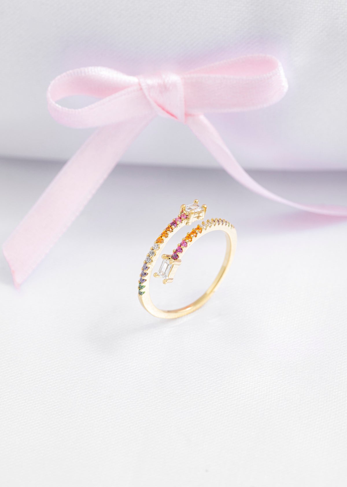 Anillo sunrises ajustable