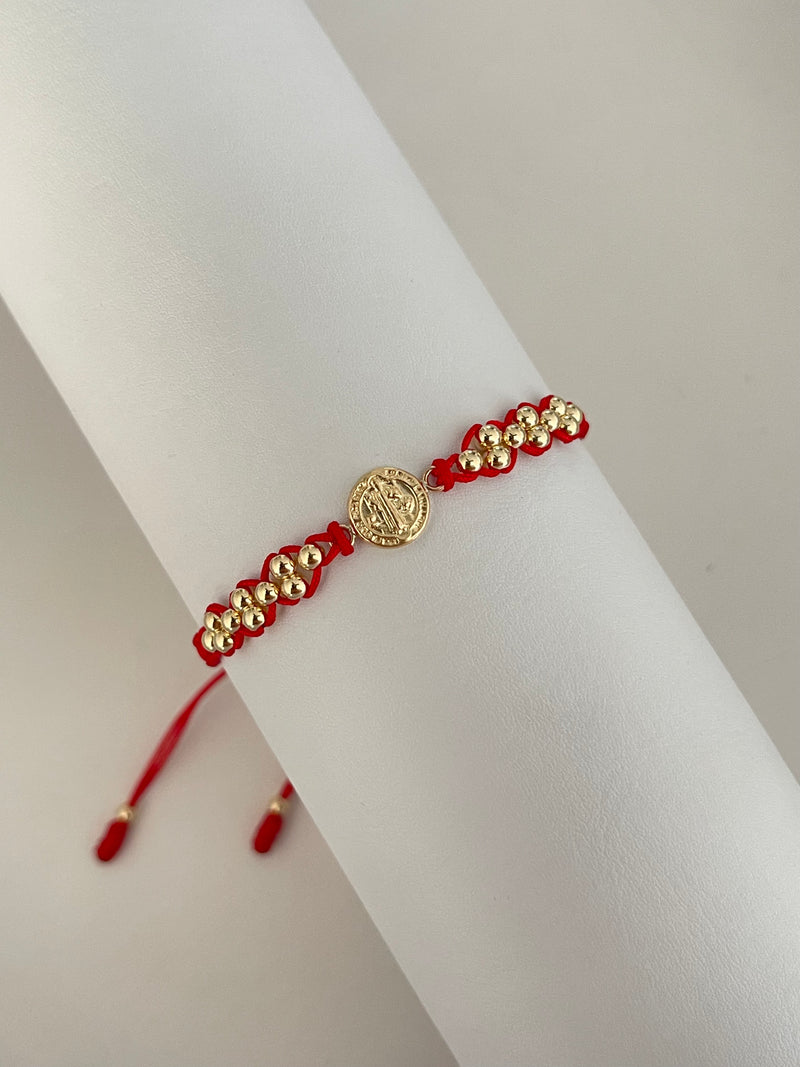Pulsera san Benito pequeño (3mm)