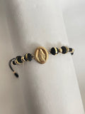 Pulsera virgen milagrosa grande (neo 6mm,5mm)