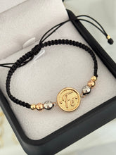 Cargar imagen en el visor de la galería, Pulsera fé. N° de Balín: #6 acero, #5 rosado, #4.
