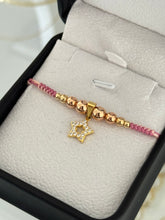 Cargar imagen en el visor de la galería, Pulsera star. N° de Balín: #3, #4, #5 rosa, #6 rosa.
