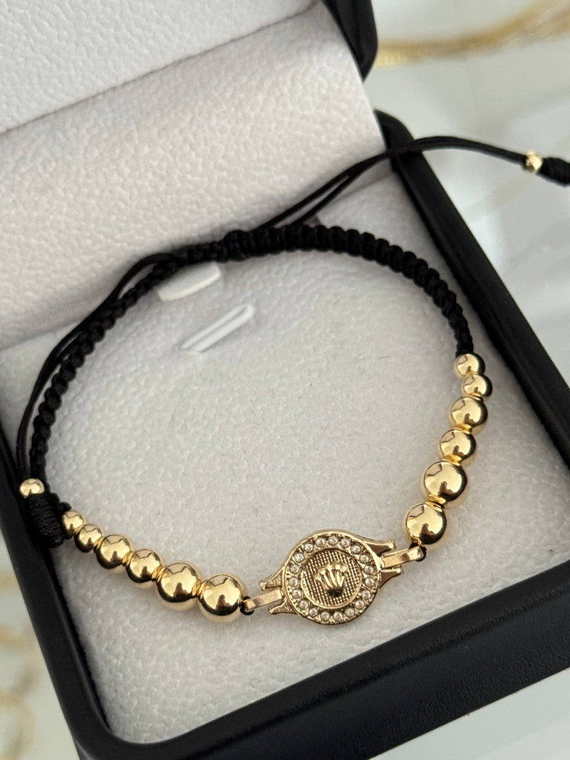 Pulsera rlx cristal 4,5,6mm
