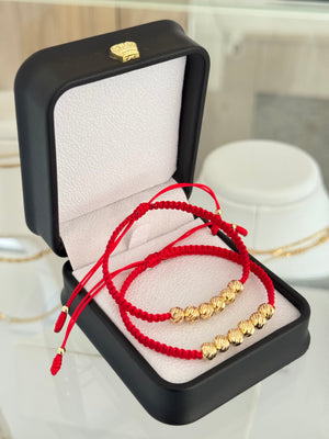 Pulseras diamantadas. N° de Balín: #6 diamantadas.