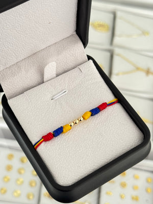 Pulsera minimalista Colombia. N° de Balín: #4
