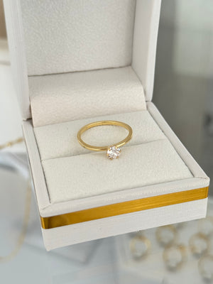 Anillo solitario exclusive.