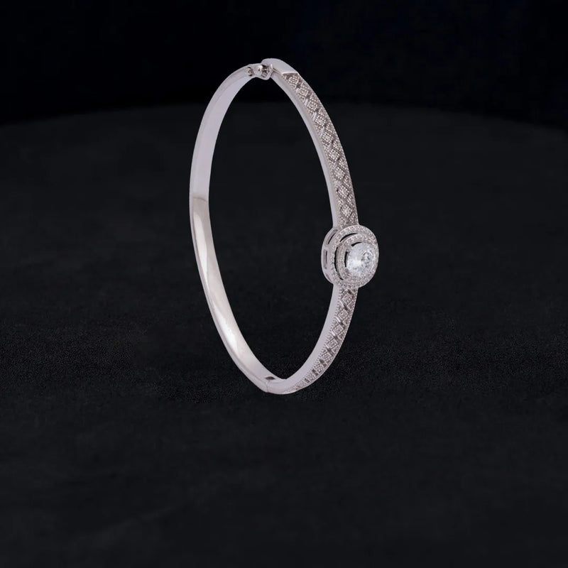 Brazalete halo MT, plata ley 925
