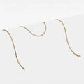 Cadena Caracol Plana 1.80 mm 45 cm