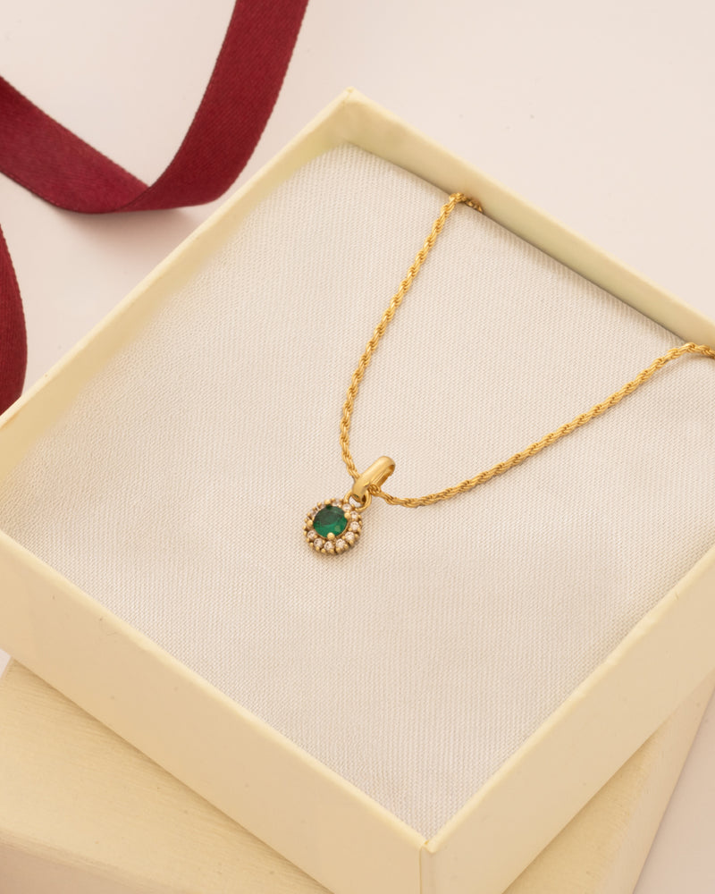 Dije Royal Green 8 mm