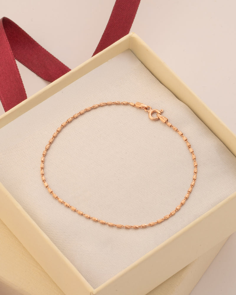 Pulsera tube rose IT 19.5cms