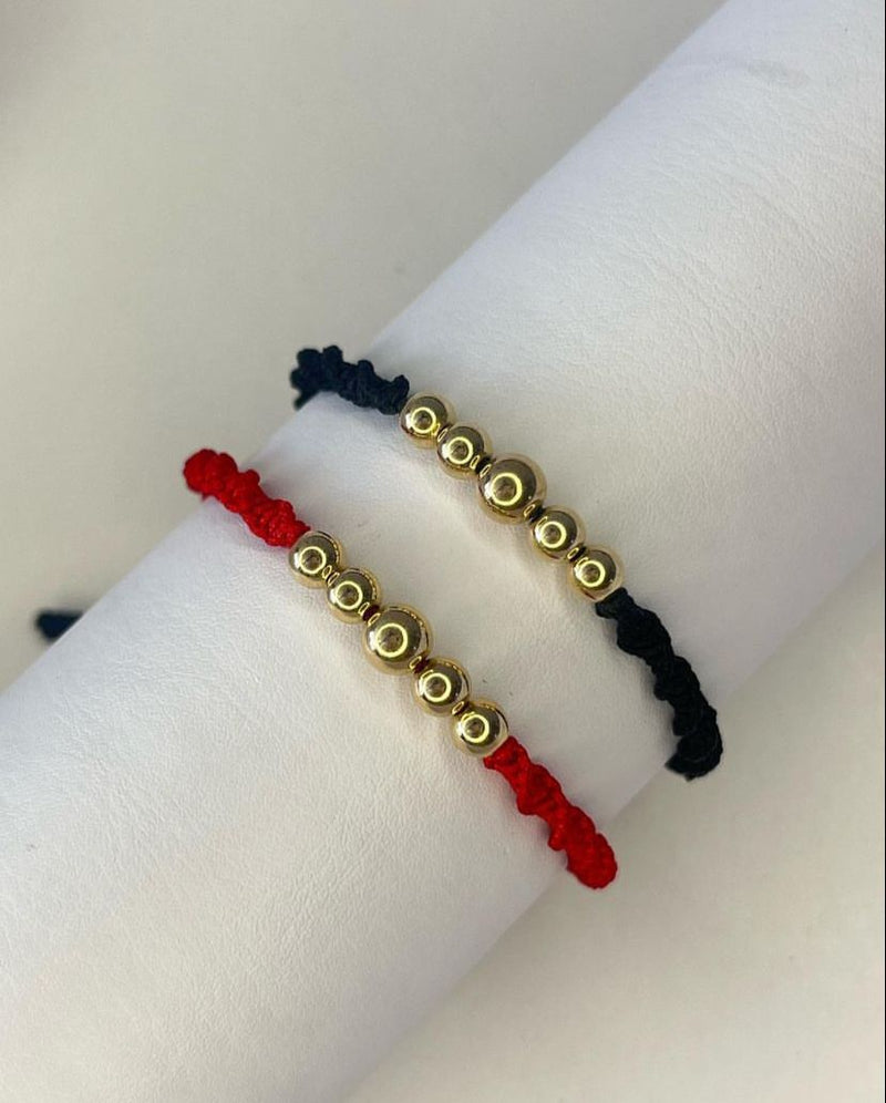 Juego pulsera balin #5 y #6 X2
