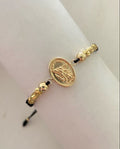 Pulsera San Miguel Arcangel (5mm, 4mm ítaly)