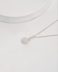 Cadena Cubana 1 mm 45 Cms + Dije Mini San Benito XS 0.8 Cms